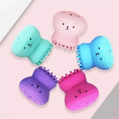 Silicone Facial Cleansing Octopus Brush (2 Pc)